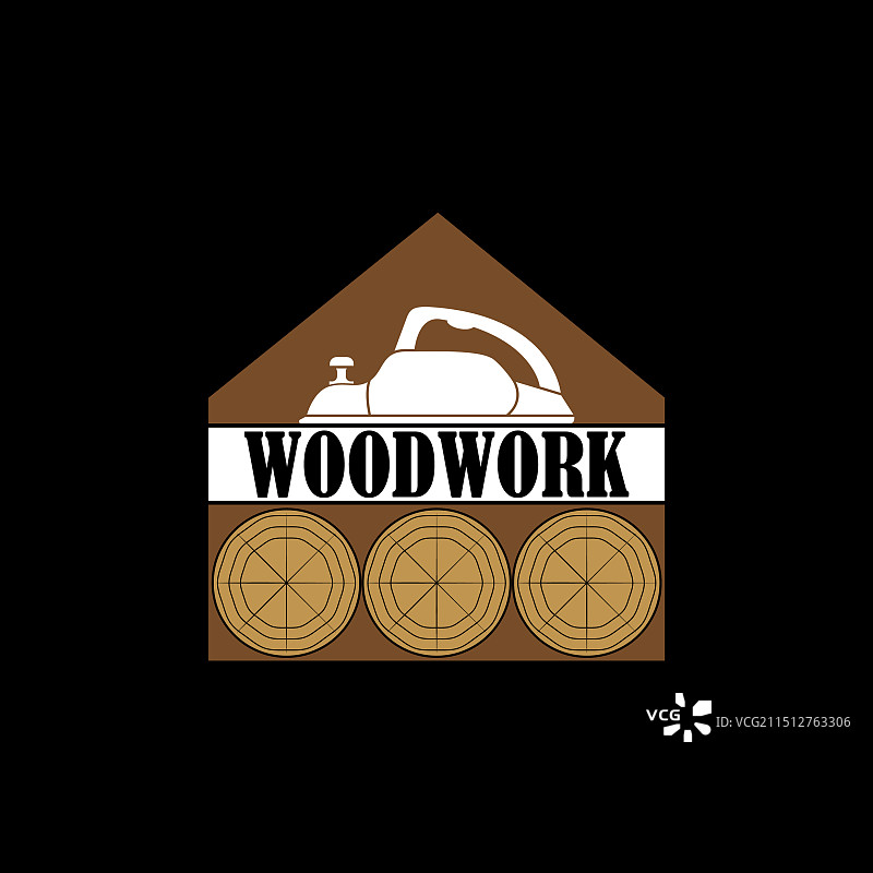 木工标志图片素材