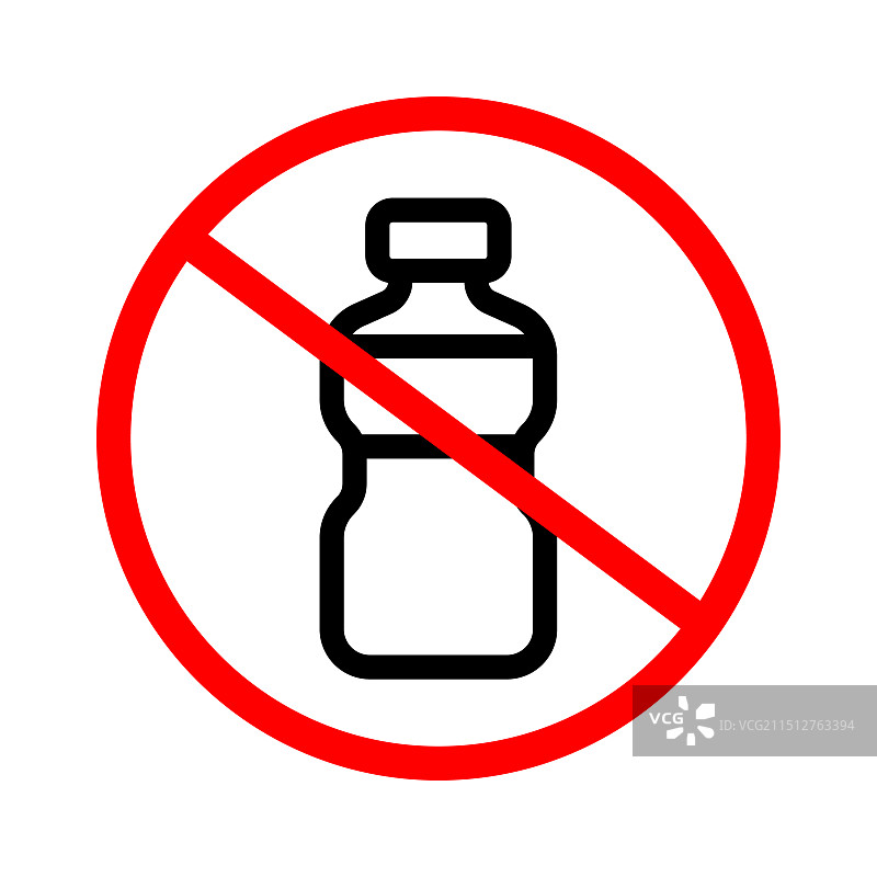 填充式无塑料瓶图标设计图片素材