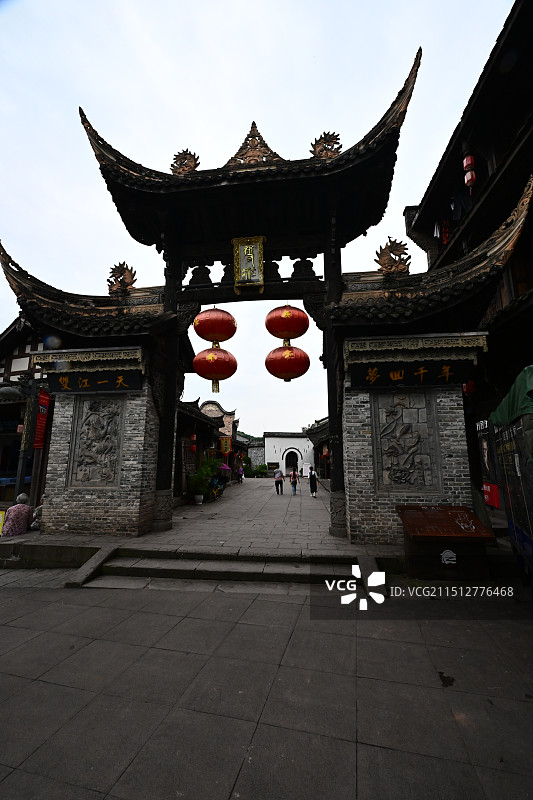 重庆潼南双江古镇景区图片素材