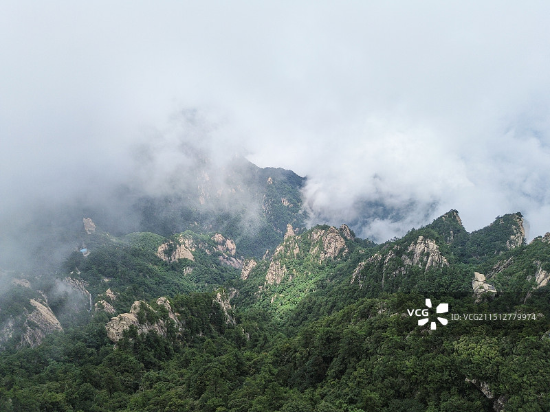 河南平顶山石人山图片素材