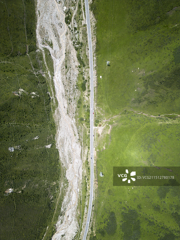 山中公路图片素材