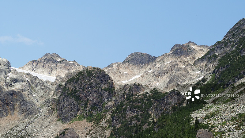 Brandywine meadows 加拿大户外登山徒步高山草甸冰川图片素材