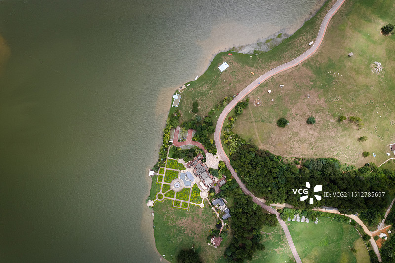 云漫湖图片素材