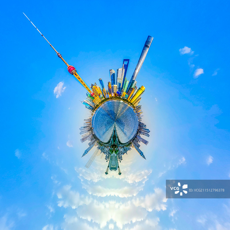 上海的高度图片素材