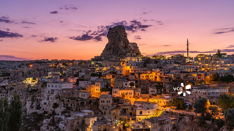 卡帕多西亚日落图片素材