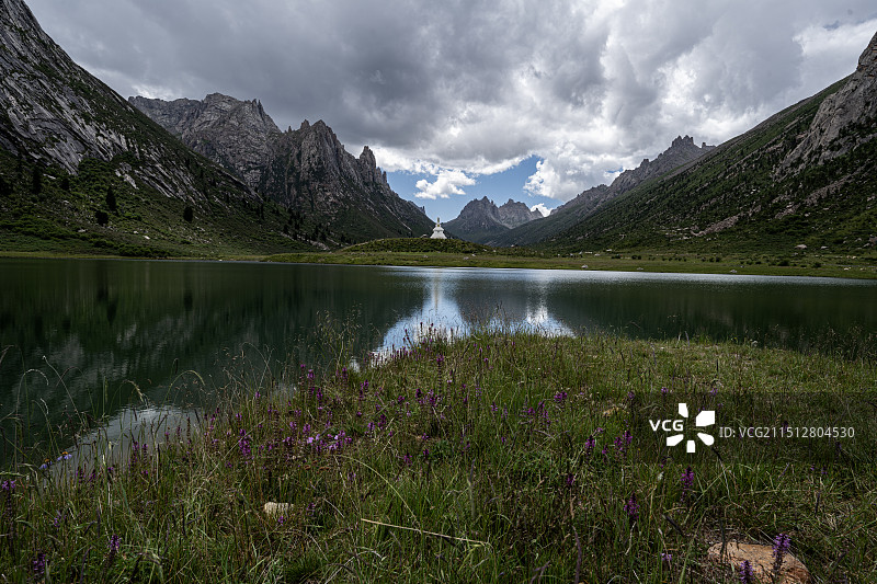 四川省阿坝州莲宝叶则景区图片素材