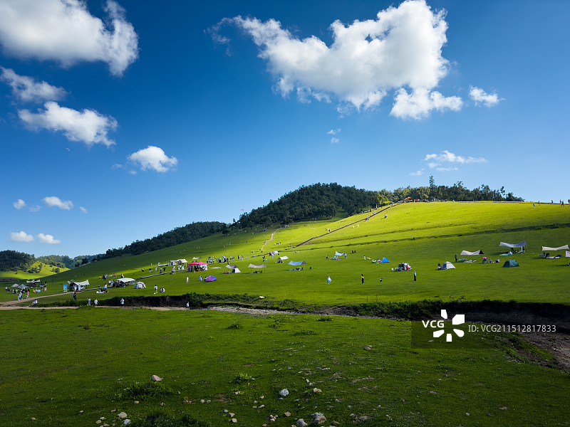 宝鸡关山草原图片素材
