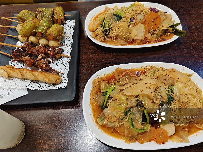 辽宁抚顺特产麻辣拌图片素材