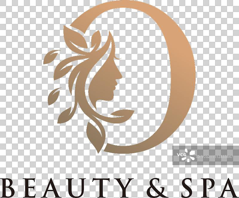 具有创意美学概念的字母标志图片素材