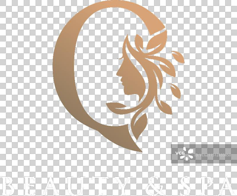 具有创意美学概念的字母标志图片素材