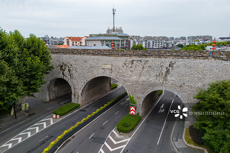 南京明城墙武定门图片素材