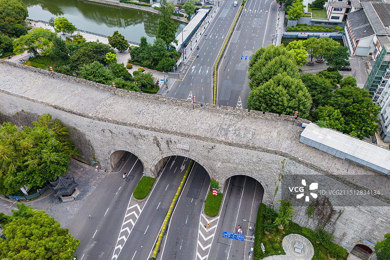 南京明城墙武定门图片素材