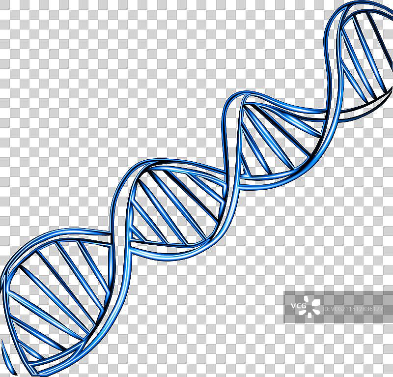 具有霓虹灯效果的DNA图片素材