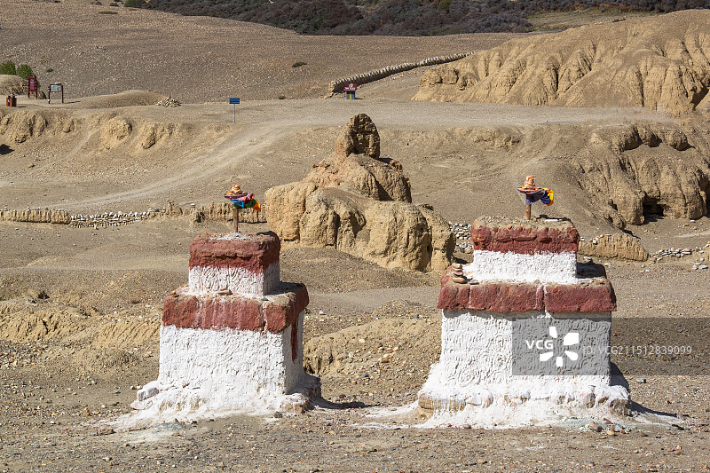 古格王朝遗址图片素材