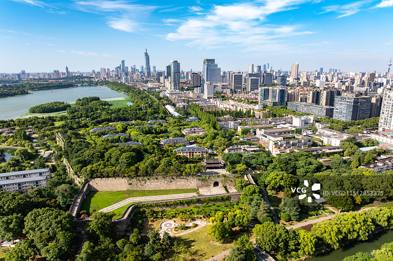 南京明城墙神策门公园图片素材