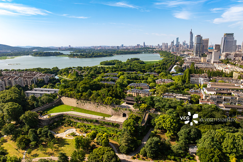 南京明城墙神策门公园图片素材