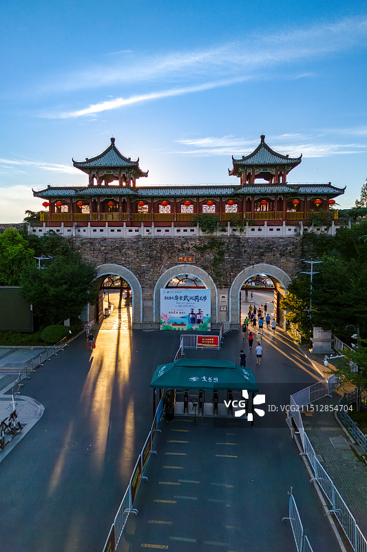 南京明城墙玄武门图片素材