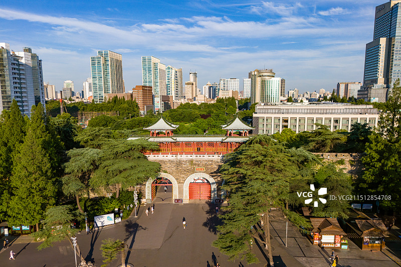 南京明城墙玄武门图片素材