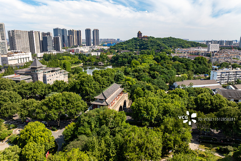 南京明城墙城门-挹江门图片素材
