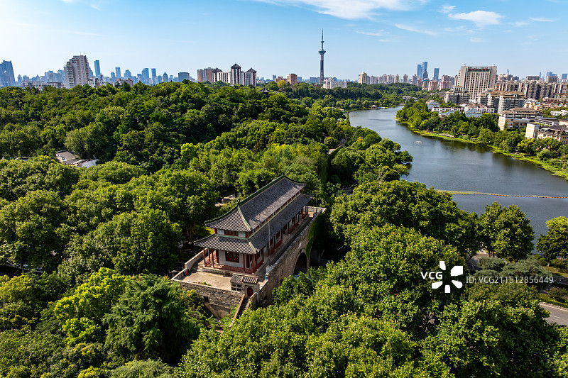 南京明城墙城门-挹江门图片素材