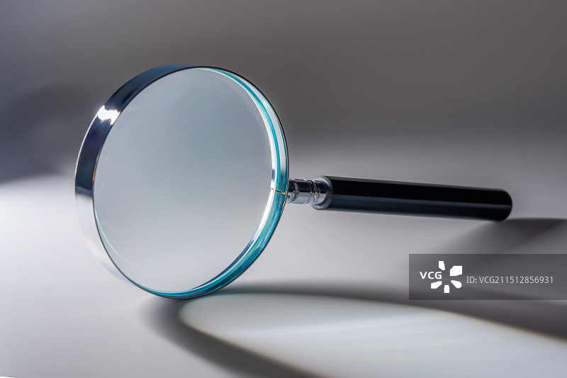 放大镜特写镜头图片素材