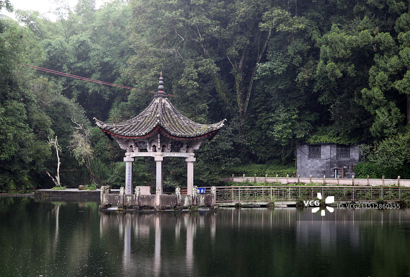 云南腾冲和顺古镇元龙阁图片素材