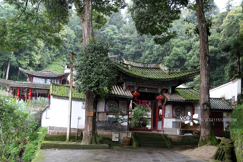 云南腾冲和顺古镇元龙阁图片素材