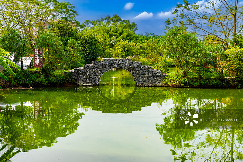 广西玉林市福绵区十丈村风光图片素材