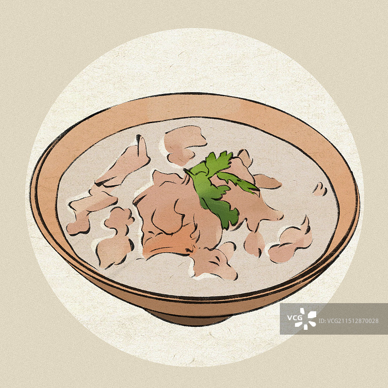 简阳羊肉-四川成都市传统名小吃传统美食土特产手绘插画图片素材