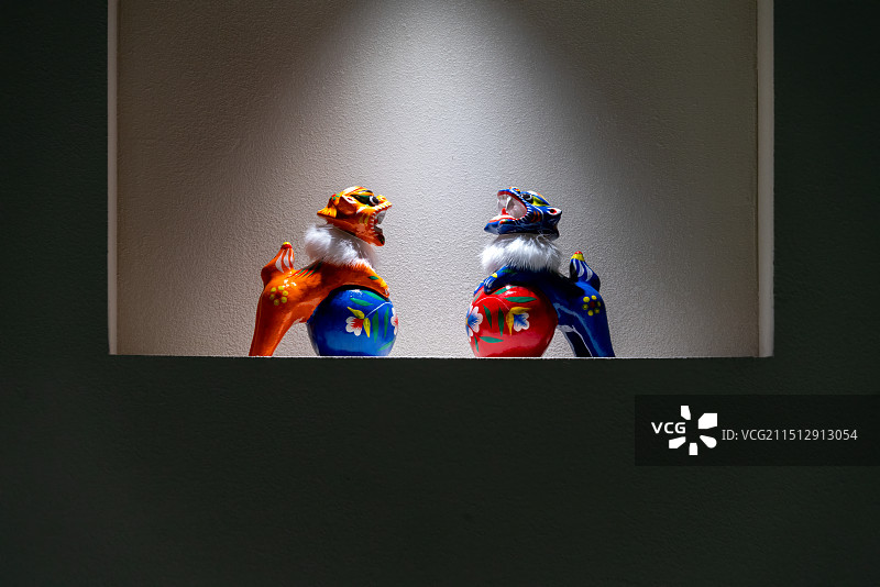 河南浚县，非遗，摇头狮子，儿童玩具图片素材