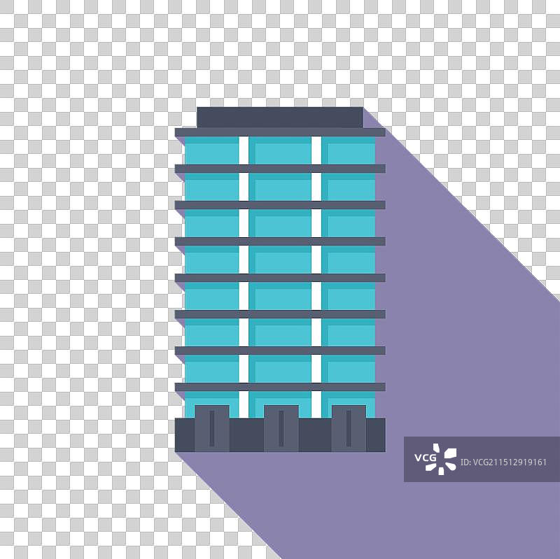 带玻璃幕墙的现代办公楼图片素材