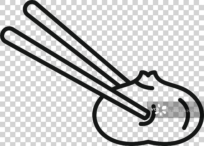 筷子夹着蒸汤包图片素材