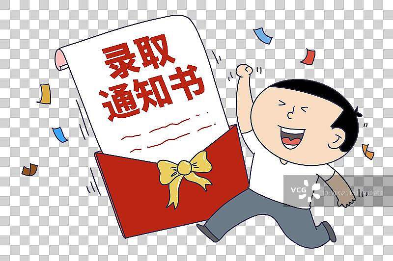 录取通知书图片素材