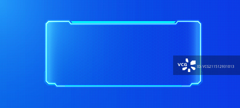 可视化科技边图片素材