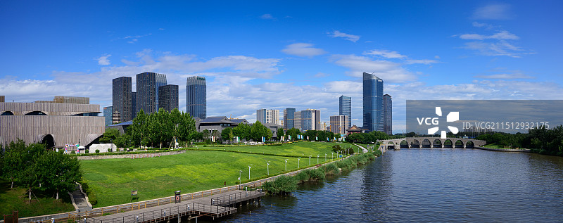 北京通州大运河商务中心图片素材