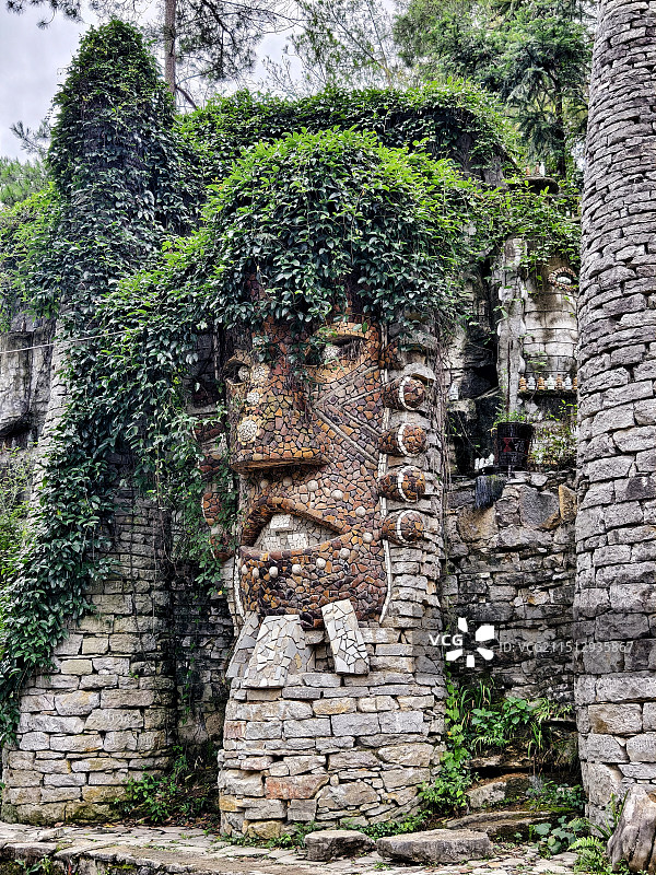 贵州'夜郎谷风景区图片素材