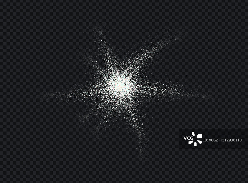 盐或糖晶体粉末飞扬图片素材