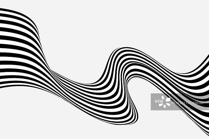 黑白光学错觉抽象背景图片素材