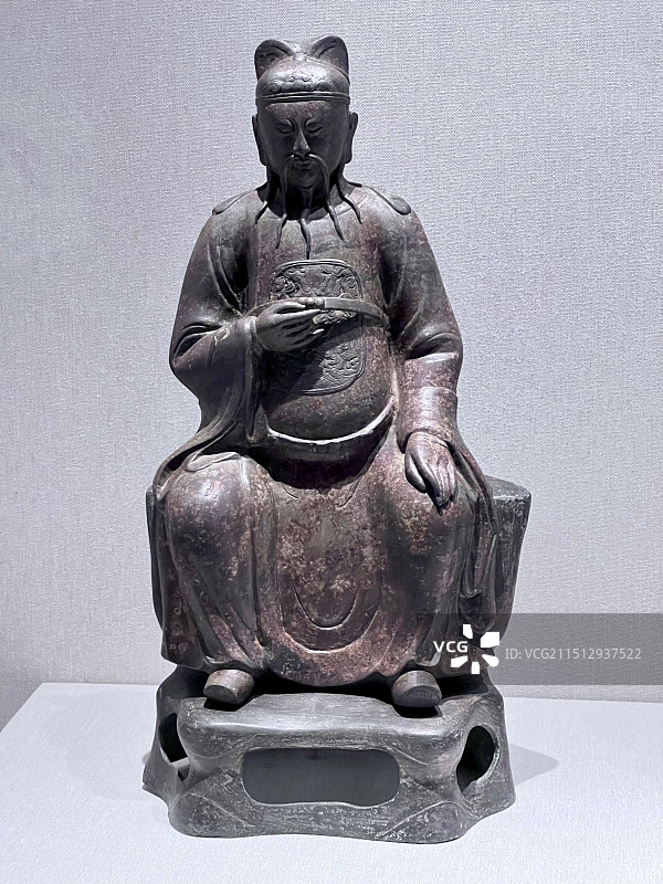 深圳古代艺术馆·文昌帝君·明图片素材