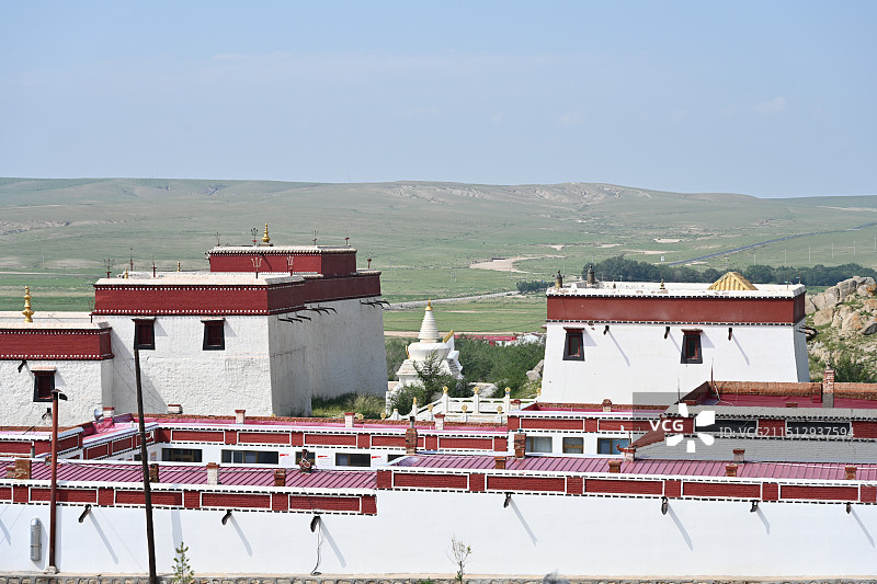 四子王旗锡拉木伦庙图片素材