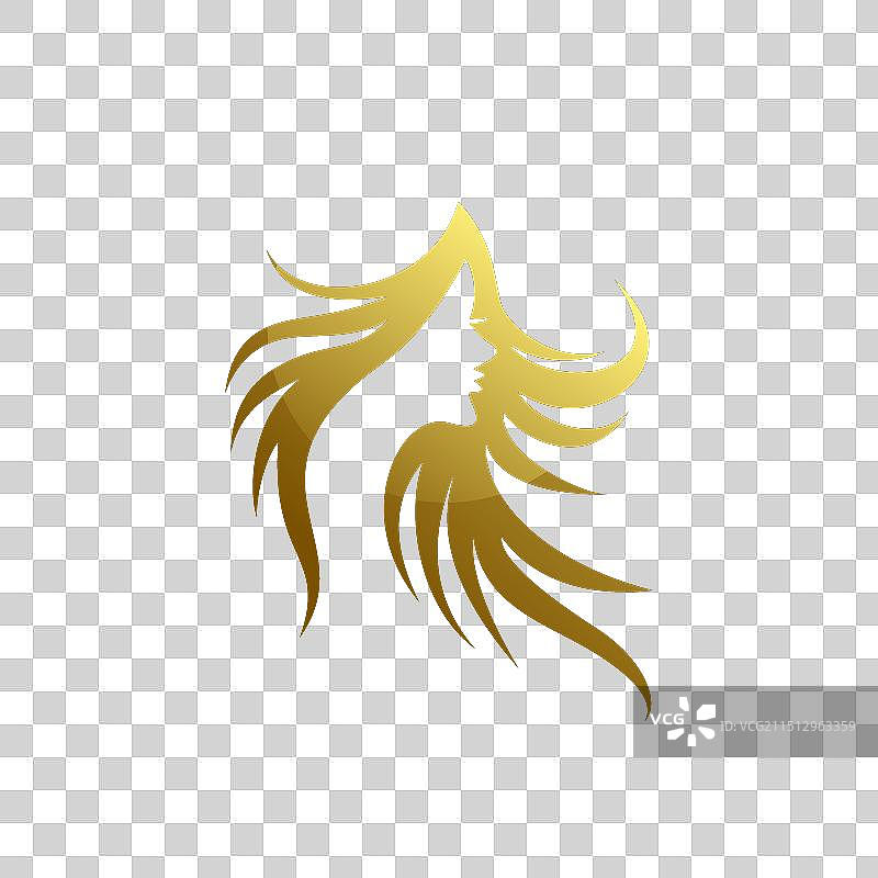 秀发女性logo图片素材