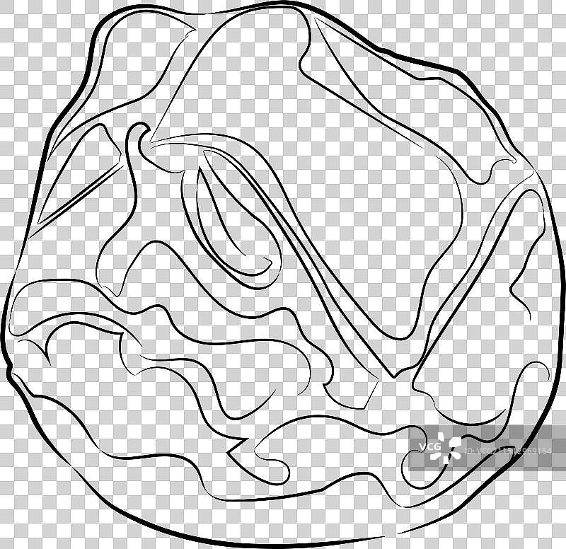 天然金块线条艺术图片素材