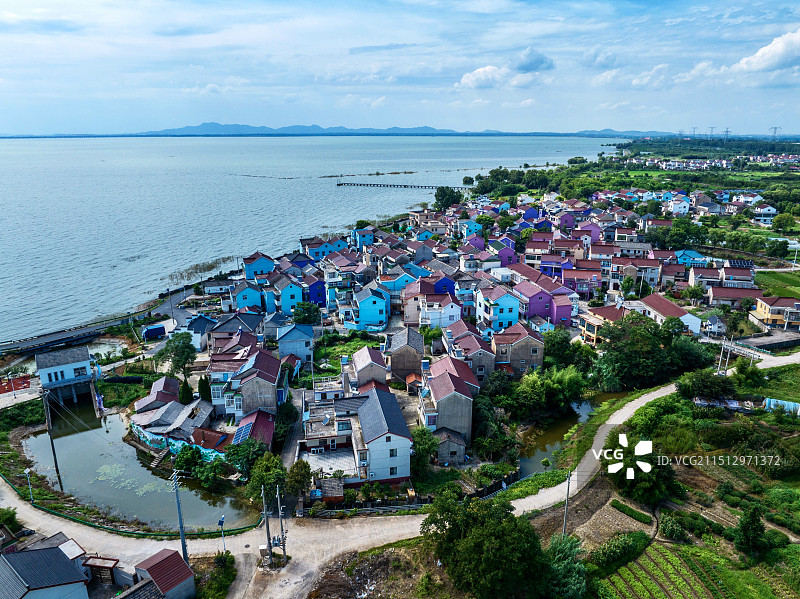 湖畔人家·南京石湖图片素材