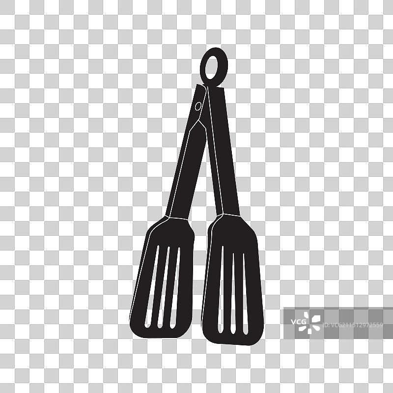 食品夹子图标设计图片素材