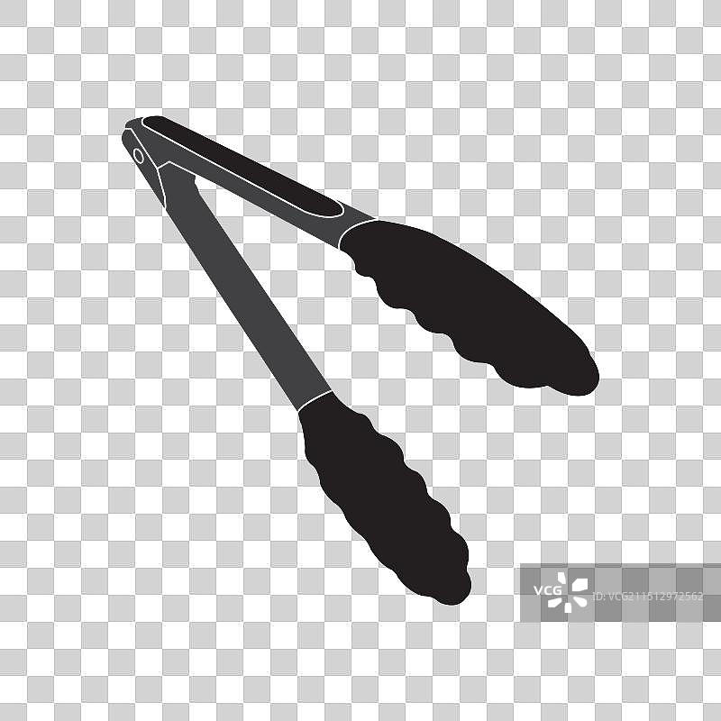 食品夹子图标设计图片素材