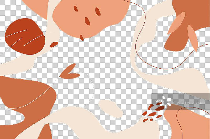 手绘抽象赤陶背景图片素材