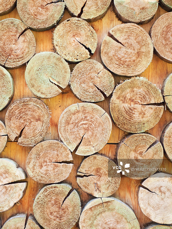 圆木装饰图片素材