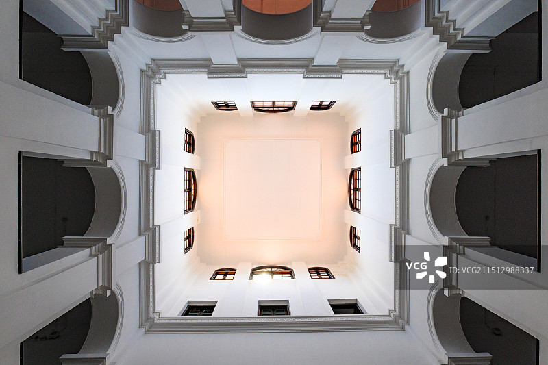 湖北武汉辛亥革命博物院鄂军都督府武昌起义军政府旧址内景图片素材