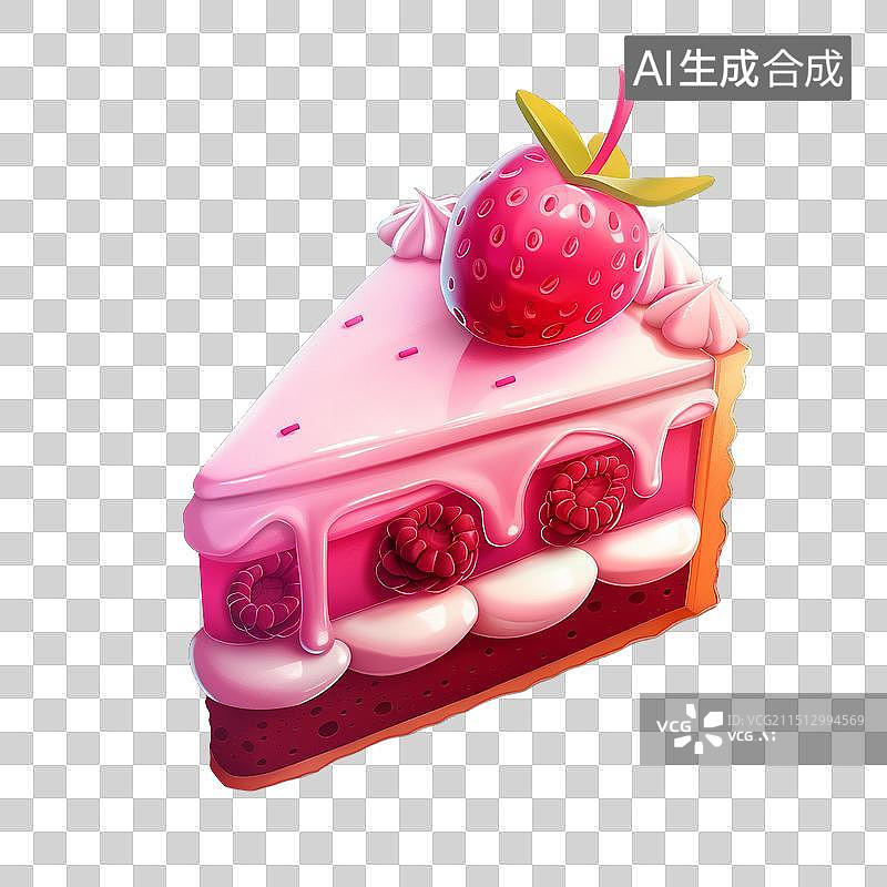 【AI数字艺术】蛋糕 卡通图片素材