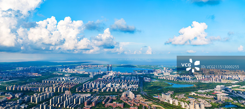 上海临港滴水湖图片素材